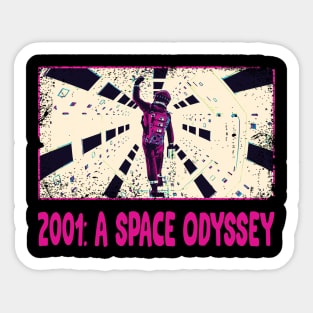 Monolith Mysteries 2001 A Odyssey Cinematic Fashion Tribute Sticker